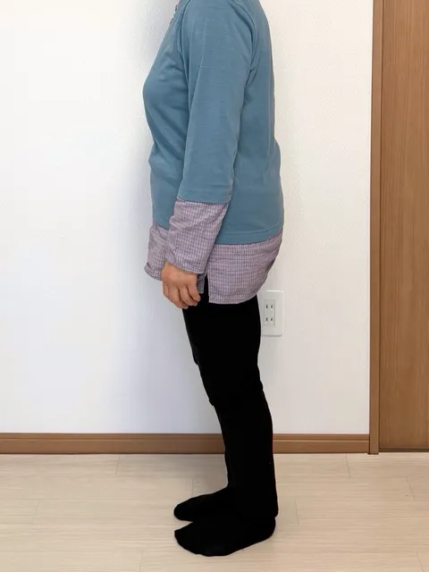 50代女性 後（横から）