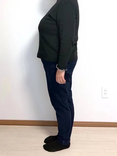 30代女性 前（横から）
